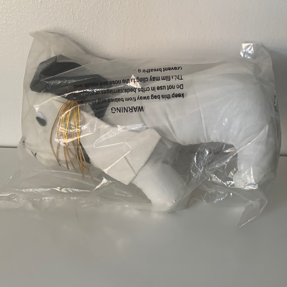 NEW graduation dog doll - autograph